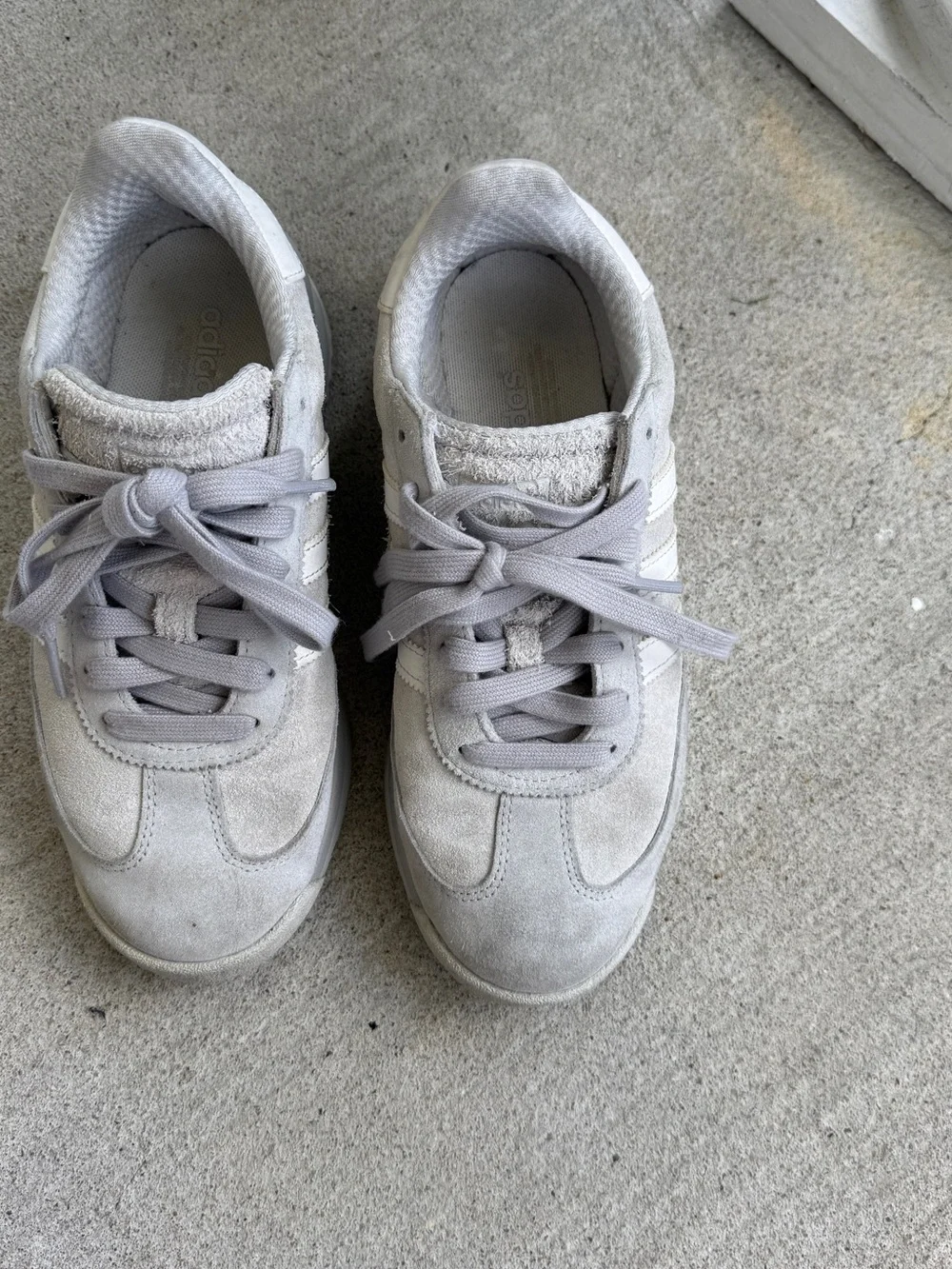 adidas Kids SL 72 Sneakers White and Light Gray